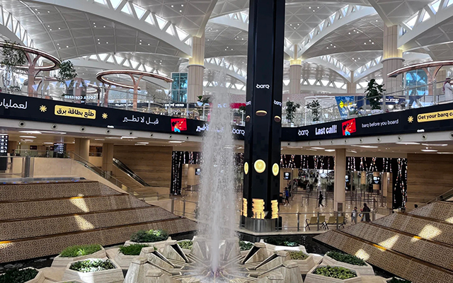 King-Khalid-International-Airport-fine-pitch-led-display-2