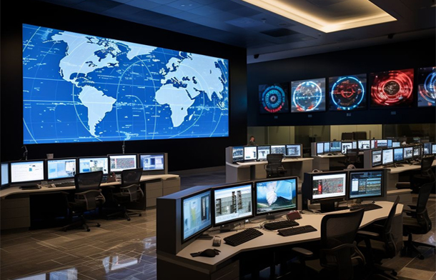 command center fine pitch led display